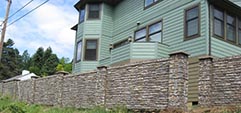 thumbnail of complex stone wall